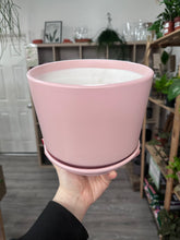 Load image into Gallery viewer, Light Pink Pot With Saucer
